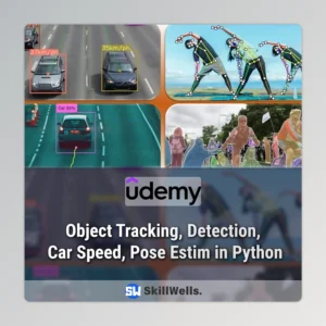 Object Tracking, Detection, Car Speed, Pose Estim in Python Course
