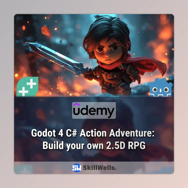 Godot 4 C# Action Adventure: Build your own 2.5D RPG Course
