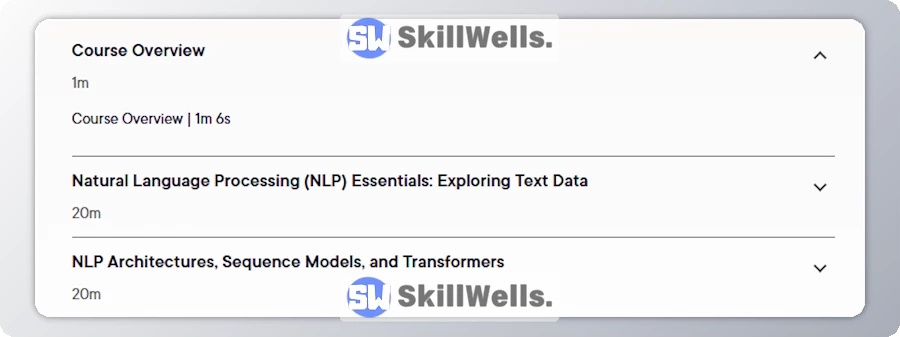Mastering Natural Language Processing (NLP) with Deep Learning - Table of Content