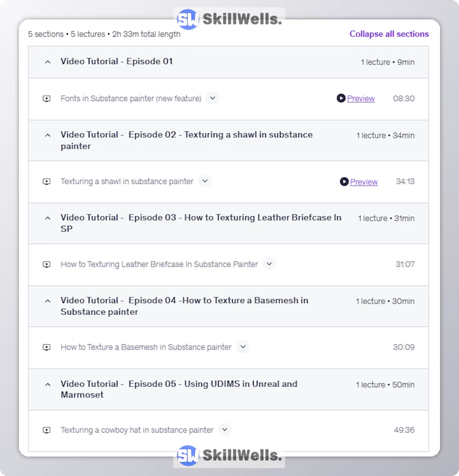 Mastering Substance Painter Tips and Tricks - Episod 01 - Table of Content